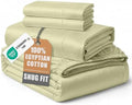 LANE LINEN King Sheets Deep Pocket 100% Egyptian Cotton Sateen by LaneLinen