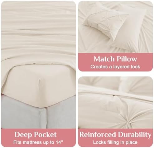 JOLLYVOGUE Queen Comforter Set 7 Pieces - Image 5