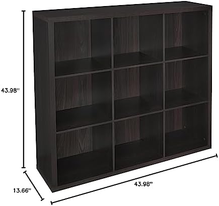 ClosetMaid 9 Cube Storage Shelf Organizer Bookshelf - Image 5