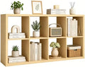 CTESNE【Wooden Thick Frame 8 Cube Storage Organizer Shelf by CTESNE