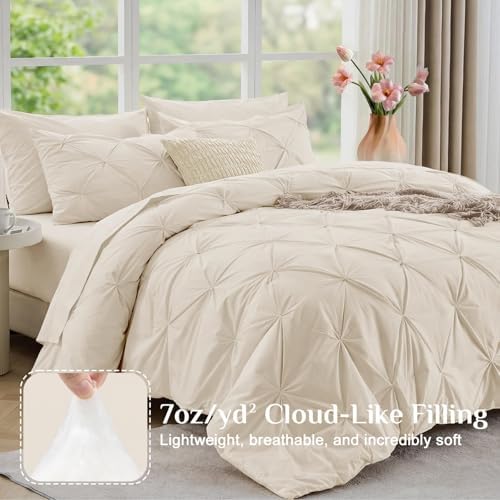 JOLLYVOGUE Queen Comforter Set 7 Pieces - Image 4