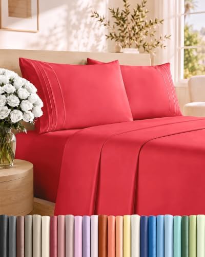 King Size 4 Piece Sheet Set by CGKUnlimited