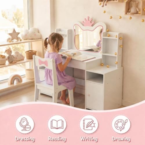 GarveeHome Kids Vanity Set - Image 3