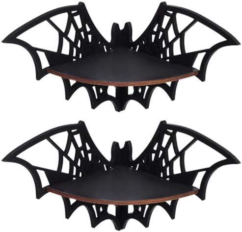Zerodeko Corner Shelf Wall Mount 2 Pack Floating Shelf Hanging by Zerodeko