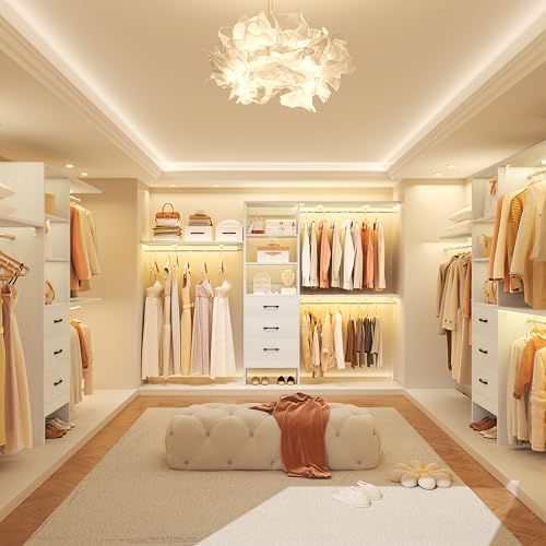 8FT Closet System, Wall Mount Bedroom Wardrobe - Image 7