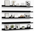 36inch Long Floating Shelves for Wall Decor, 5-Set Shelves by RicherHouse