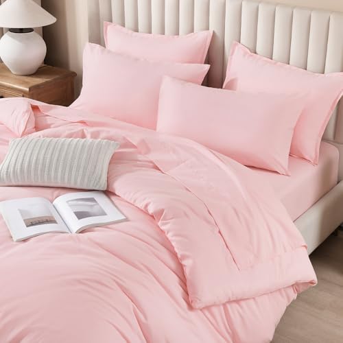 Litanika Pink Queen Comforter Set - Image 4