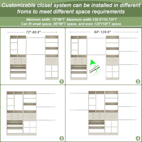 Besiost Closet System, Walk-in Closet System - Image 4