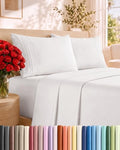 King Size 4 Piece Sheet Set by CGKUnlimited