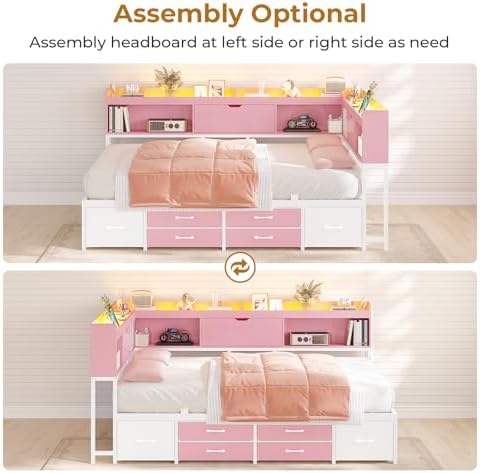 MSmask 14 Inch Corner Bed Frame - Image 5