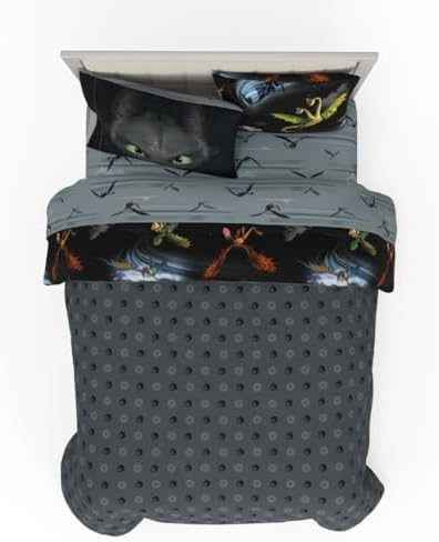 How to Train Your Dragon Kids Bedding Super Soft & Cozy Reversible Microfiber - Image 2