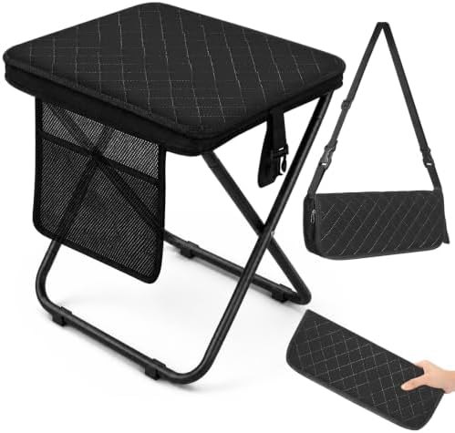 Pawfly 16" Portable Collapsible Stool, Heavy Duty Folding Stools by Pawfly