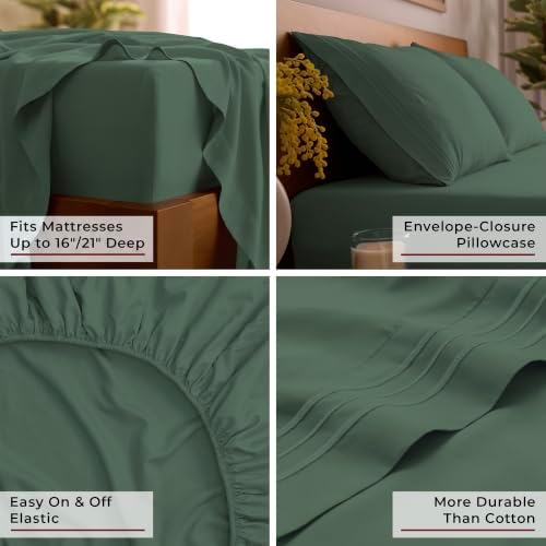 Mellanni Iconic 3-Piece Bed Sheet Set - Image 5