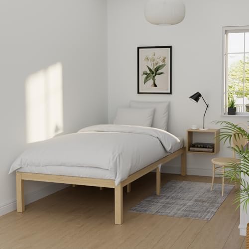 Bamboo Bed Frame Classic 12-Inch Solid Platform Bed - Image 3