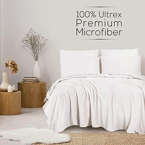 Mueller Luxury 6 PC Full Size Bed Sheets, Super Soft, Deep Pocket up to 16" - Image 2