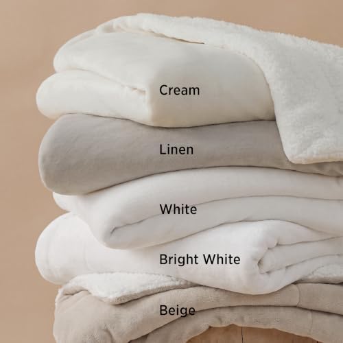 Bedsure GentleSoft Sherpa Fleece Blanket Queen Size - Image 5