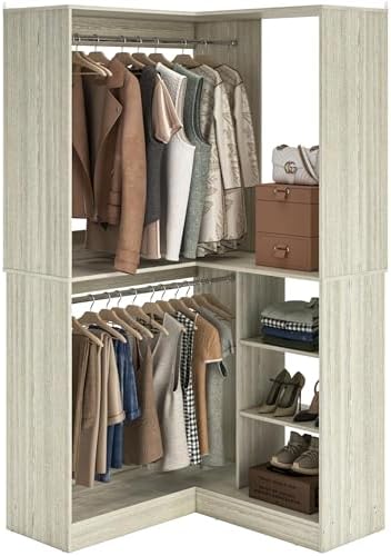 Unikito 3FT Corner Closet System by Unikito