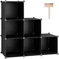 C&AHOME 6-Cube Storage Organizer Cube Shelf Closet Storage Bookcase by CAHOME