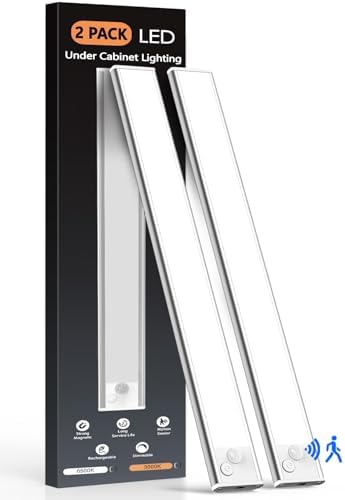 VerRon 14inch Under Cabinet Lighting Rechargeable 2-Pack by WelcometoVerRon
