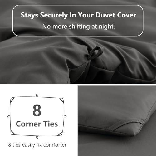 HIMEET King Size Comforter Set, 3 Pieces - Image 4