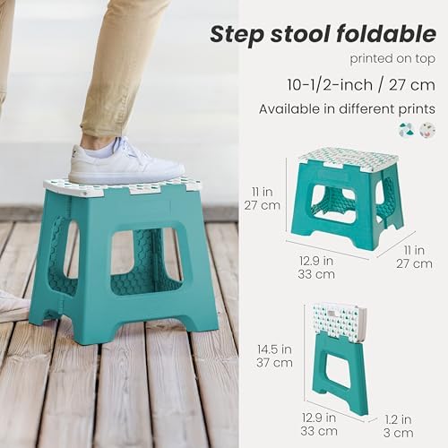 Vigar Compact Step Stool Foldable, 10-1/2-inch Step Stools - Image 2