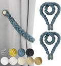 Magnetic Soft Curtain Tiebacks Rope Cotton Window Curtain Holdbacks Porlau by CurtainTiebacks