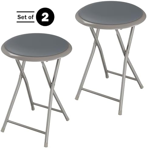 Lavish Home Portable Folding Stool - Image 5