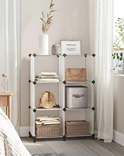SONGMICS 6 Cube Storage Organizer, DIY Closet Shelf - Image 7