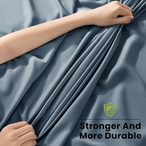 Shilucheng 100% Viscose Derived from Bamboo_Sheets, Extra Deep Pocket - Image 5