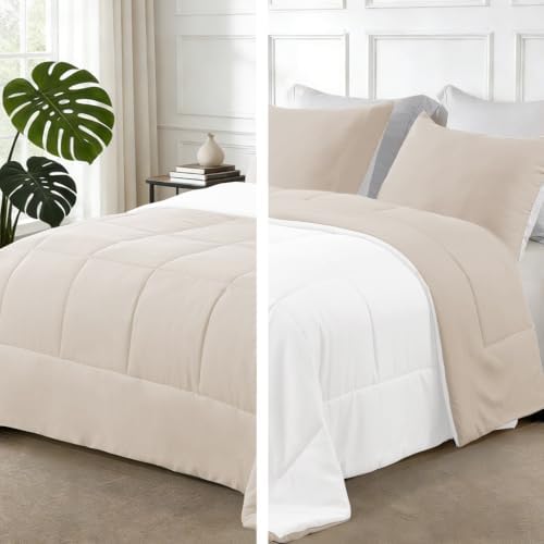 Exclusivo Mezcla Reversible Soft King Comforter Set, 3 Pieces by ExclusivoMezcla