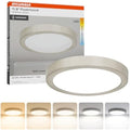 Sylvania 12" LED Flush Mount Ceiling Light Fixture, 5 Color Select, 1600 LMS by LEDVANCE