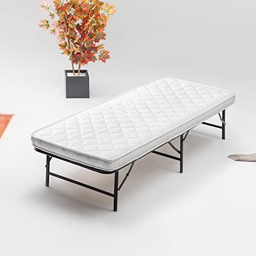 Treaton, 14-Inch Foldable Metal Platform Bed Frame - Image 4