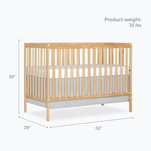 Dream On Me Synergy 5-in-1 Baby Crib, Converts to Toddler Bed - Image 3