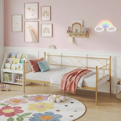 GAOMON Daybed - Metal Twin Day Bed, Sturdy Twin Daybed Frame by GaoMon