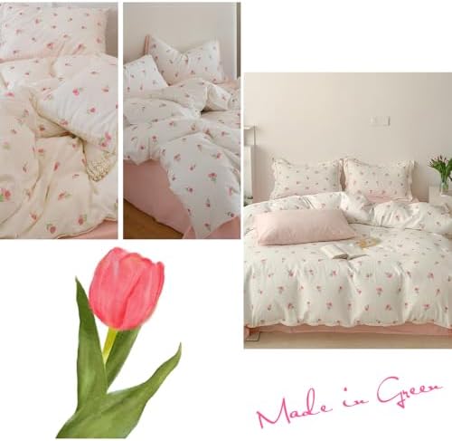 Floral Comforter Set King Size 3 Pcs - Image 7