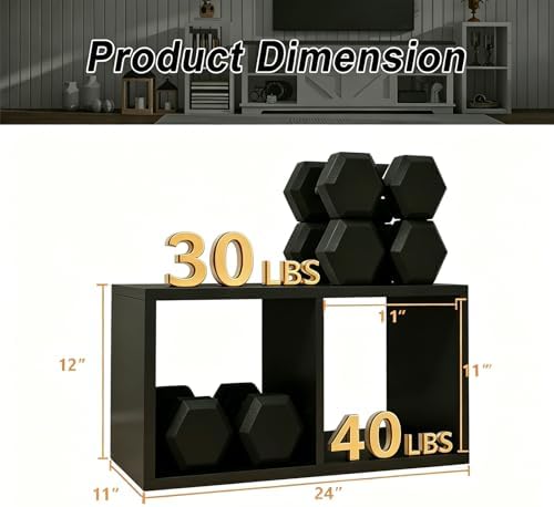 CTESNE【2026 2 Cube Shelf with Anti-Tipping Kits + Reversible Open Back Bookcase - Image 3