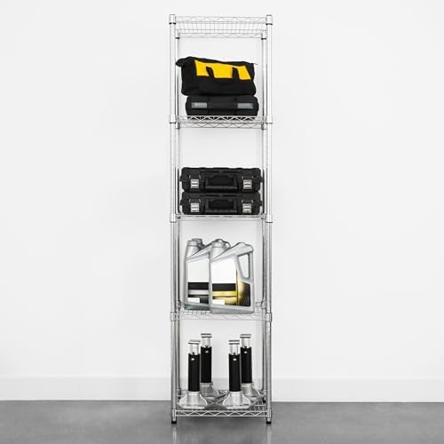 SafeRacks 5-Tier NSF Wire Shelving Unit - Image 2