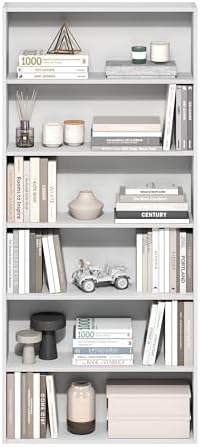 Furinno Basic Book Shelf, 6-Tier Bookcase - Image 5
