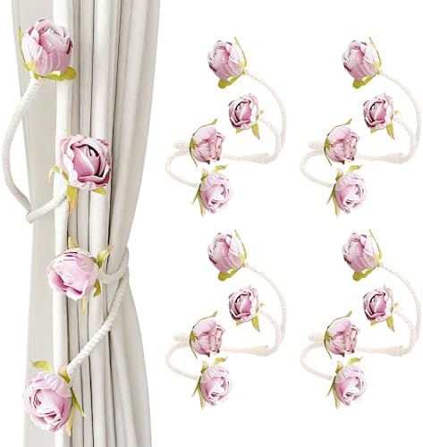 Decorative Rose Curtain Tieback by Unknown