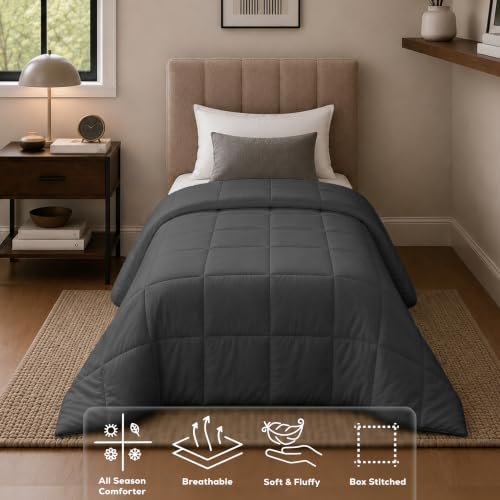 Utopia Bedding Duvet Insert, Twin Comforter 64 x 88 Inches - Image 5