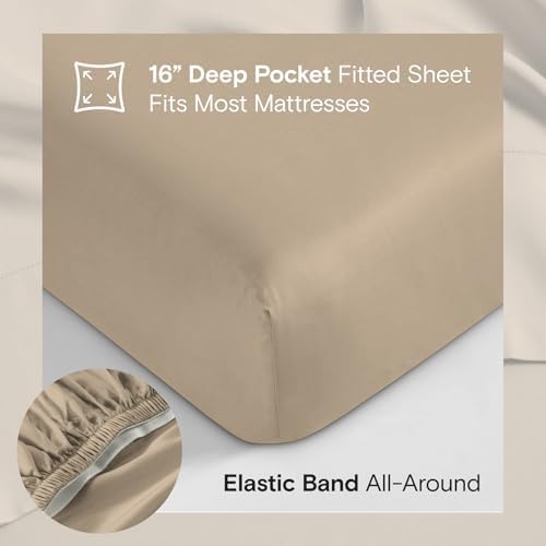 DOZ Sheet Set, 100% Viscose derived from Bamboo, Organically Grown, Buttery Soft - Image 4