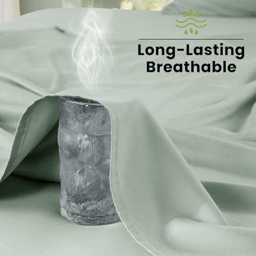 Shilucheng 100% Viscose Derived from Bamboo_Sheets, Extra Deep Pocket - Image 4