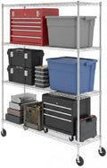 SafeRacks 4-Tier Wire Shelving by SafeRacks