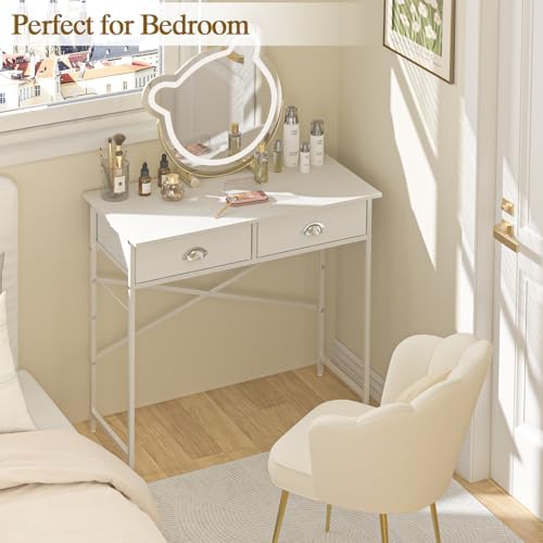 ThreeHio Small Vanity Desk No Mirror - Image 6