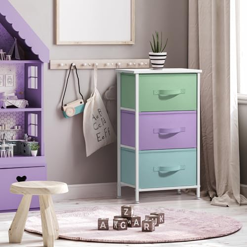 Sorbus Nightstand with 3 Drawers - Image 6