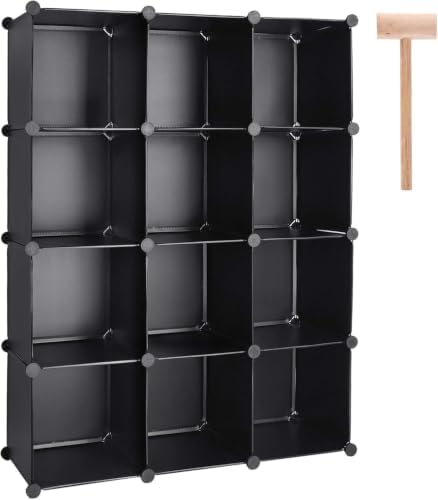 Cube Storage Organizer, DIY Plastic Closet Cabinet Modular Bookcase, Storage by Worththetrustofeverycusto