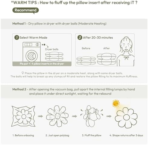 Flower Pillow, Flower Shaped Throw Pillow, 19.7" Grass Green Preppy Pillows - Image 4