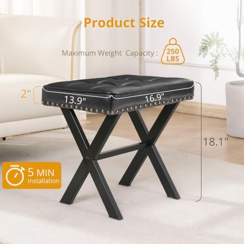 LUE BONA Vanity Stool - Image 2