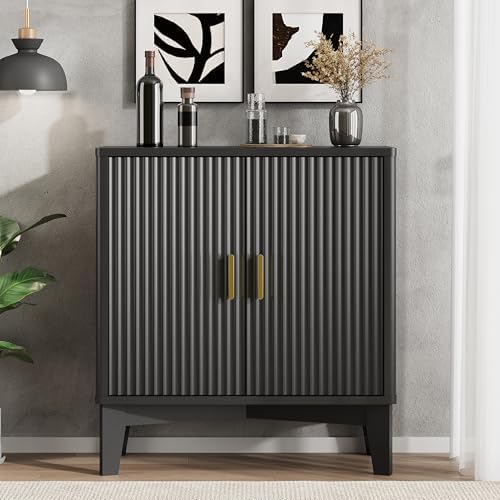 Xixini Fluted Sideboard Buffet Cabinet - Image 3