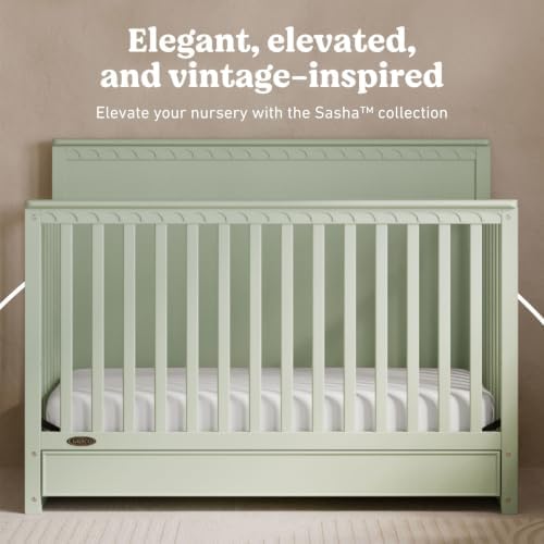 Graco Sasha 5-in-1 Convertible Crib - Image 3